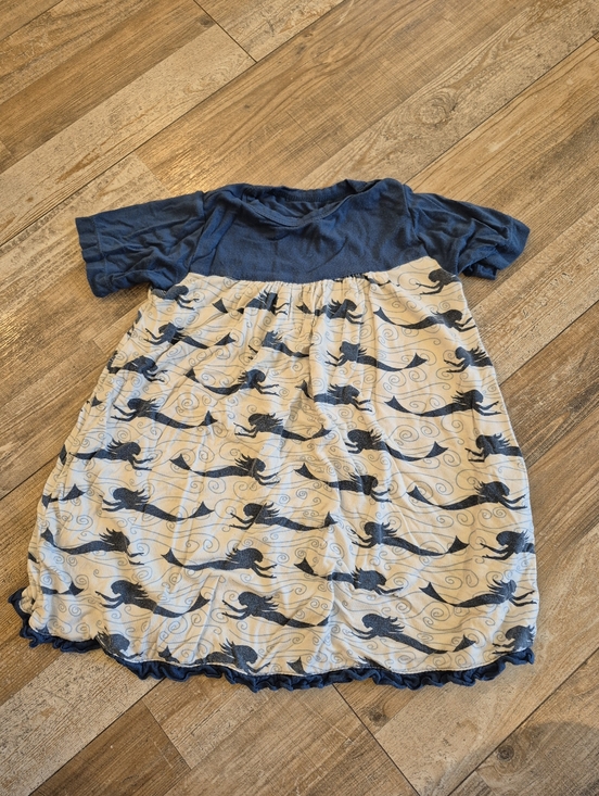 Kickee Pants Other - Kickee Pants Mermaid Dress, Size 12-18 Months